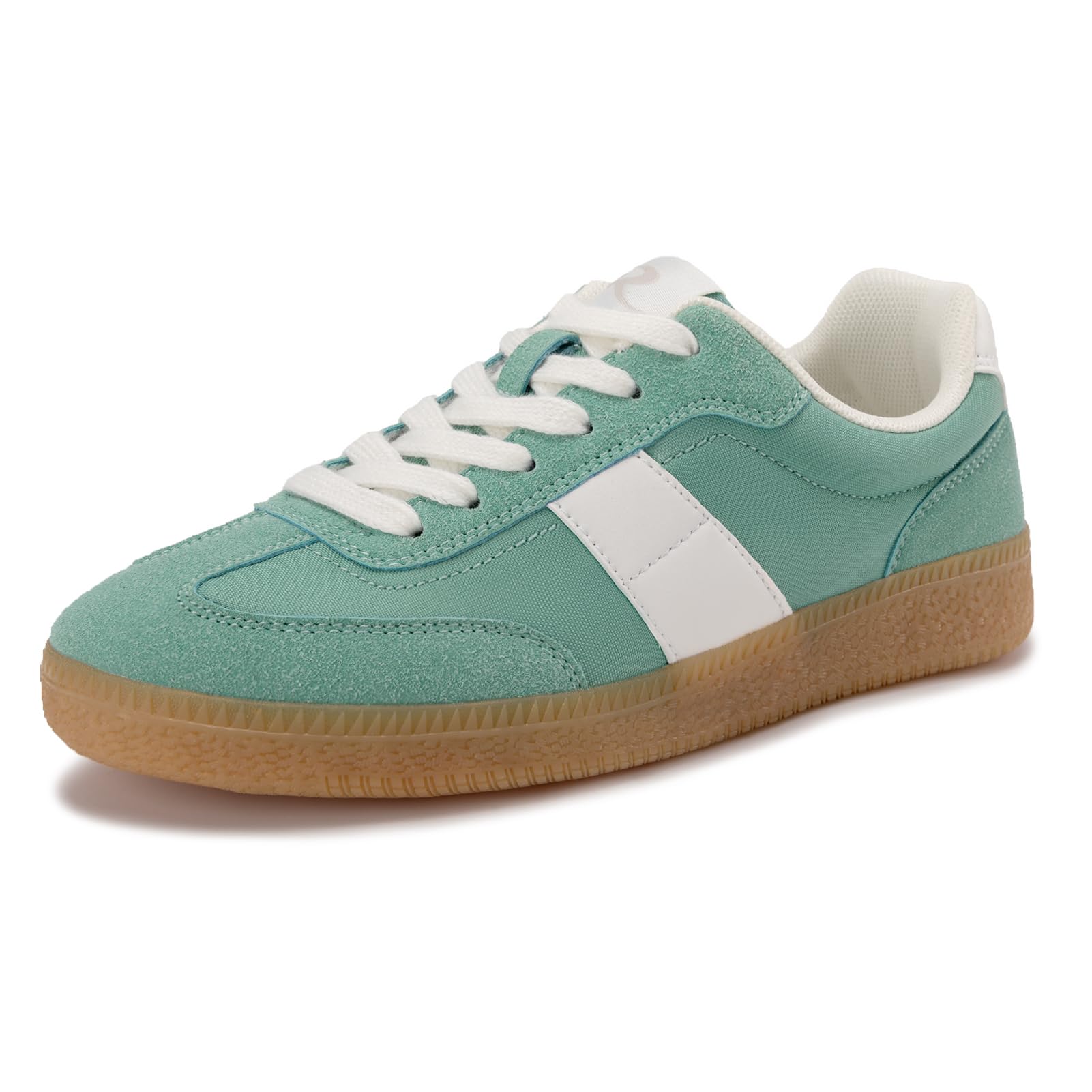 Rihero Women's Fashion Comfortable Walking Sneakers Shoes | Retro Color-Block Sneakers, Lace-Up, Non-Slip Sole, Ideal For Daily Wear Casual Spring, Fall, Running, Tennis