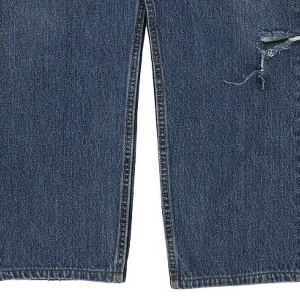 505 Levis Jeans - 38W 27L Blue Cotton