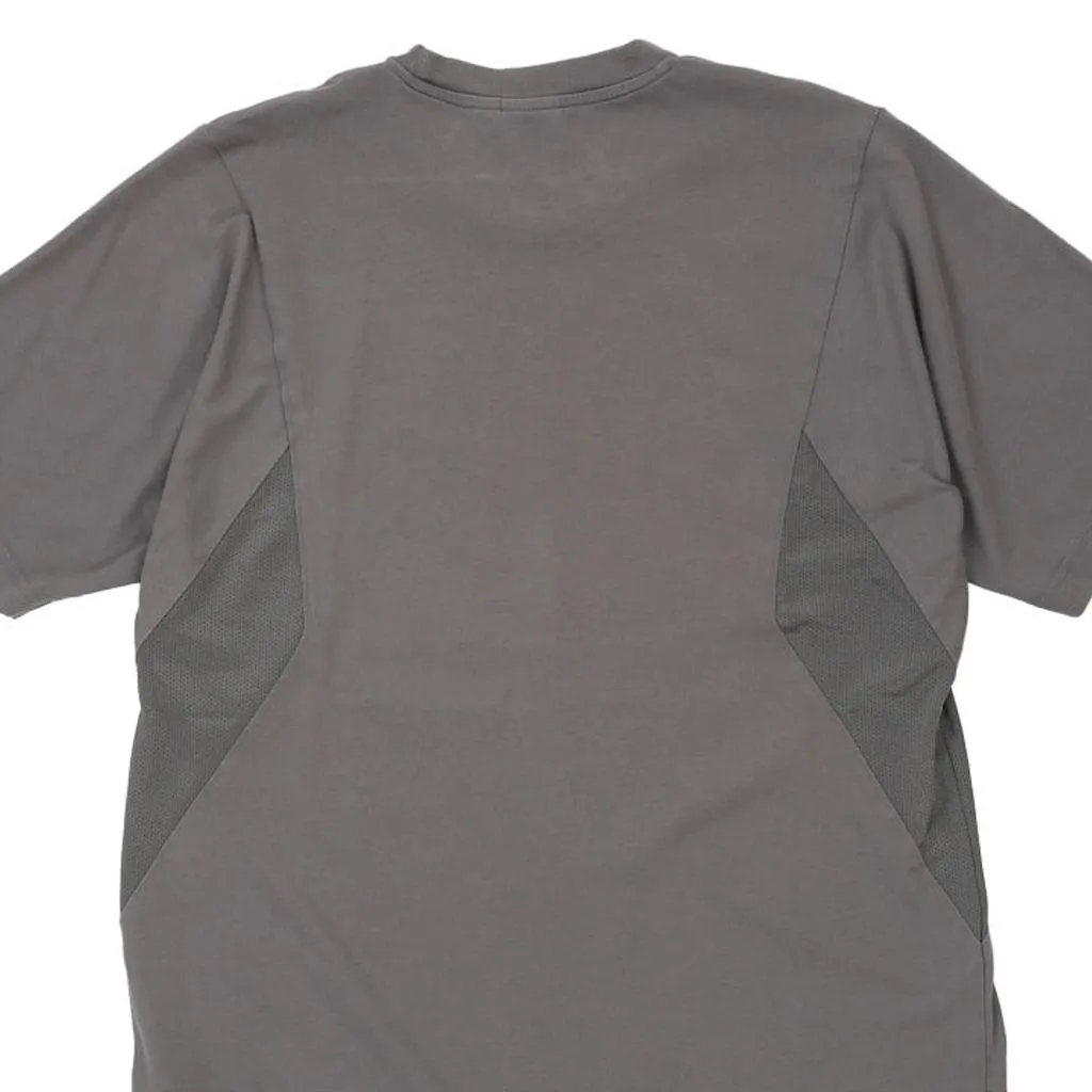 Adidas Graphic T-Shirt - Medium Grey Cotton