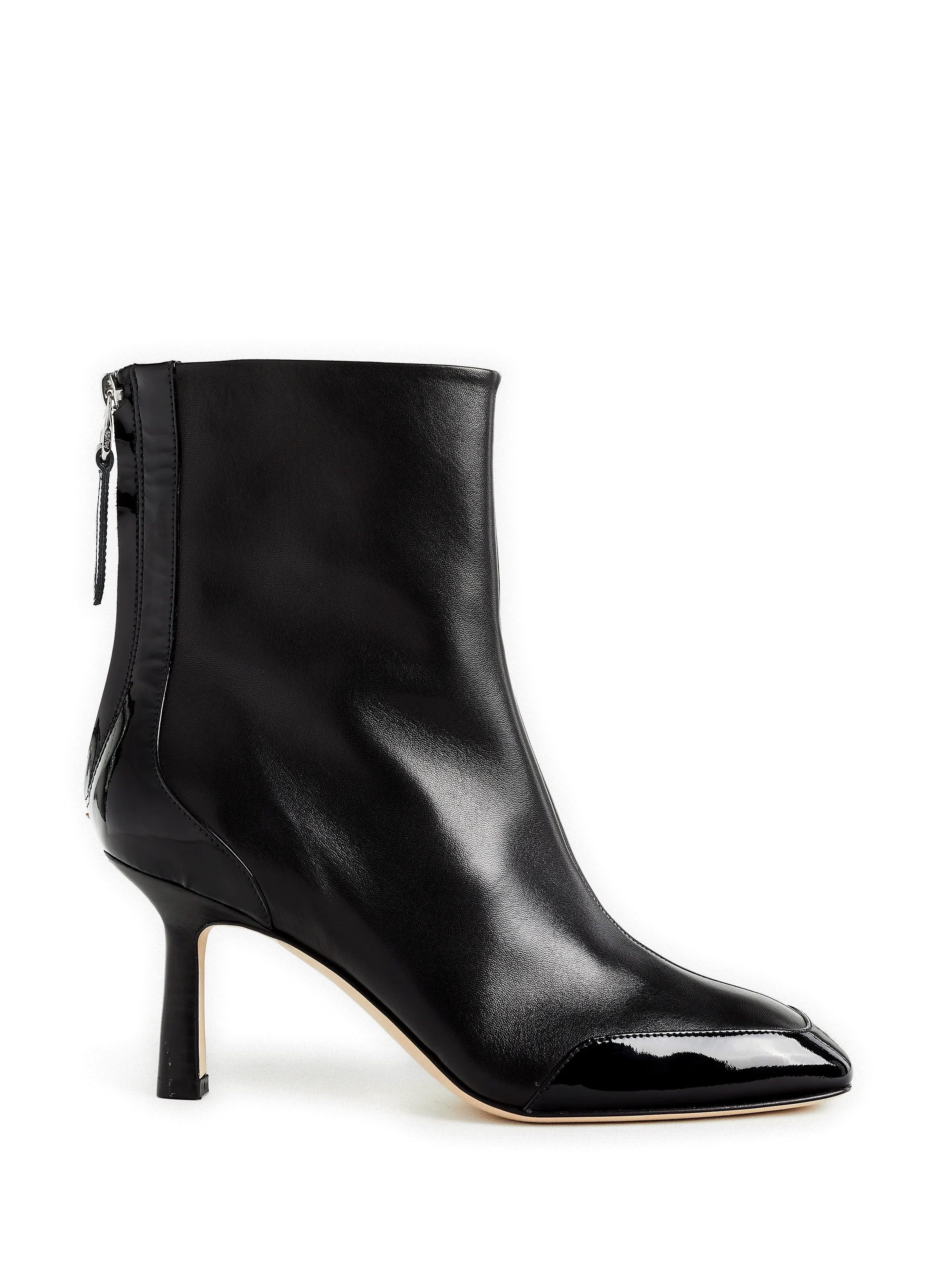 AEYDE  Leather ankle boots  - Black