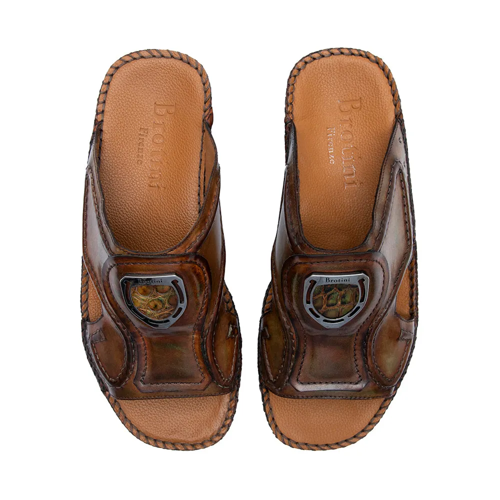 Brotini Men's Ant Calf All Sandal