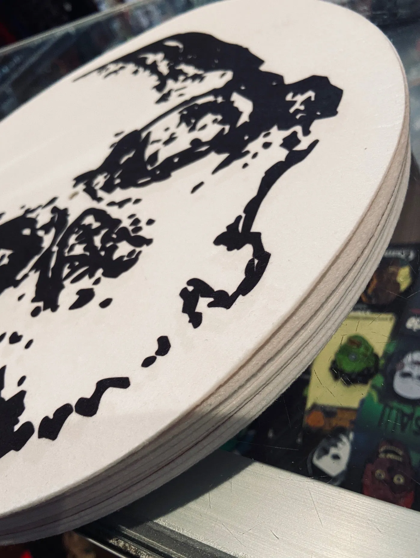 Dead Rockers Skull Slip Mat