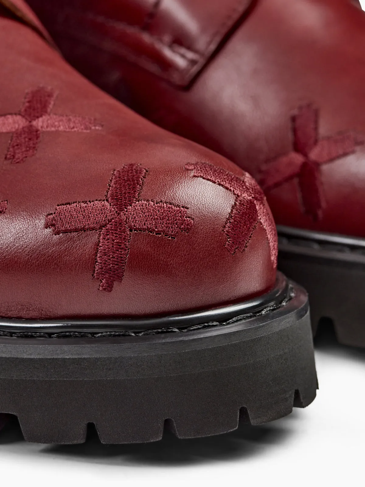 GEBA Lace-up Lug Boot
