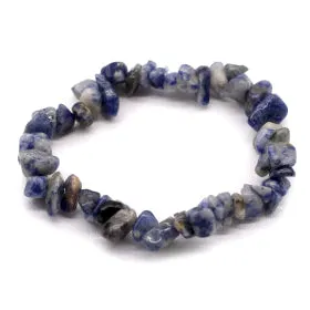 Gem chip bracelets (11 varieties-click for choice)