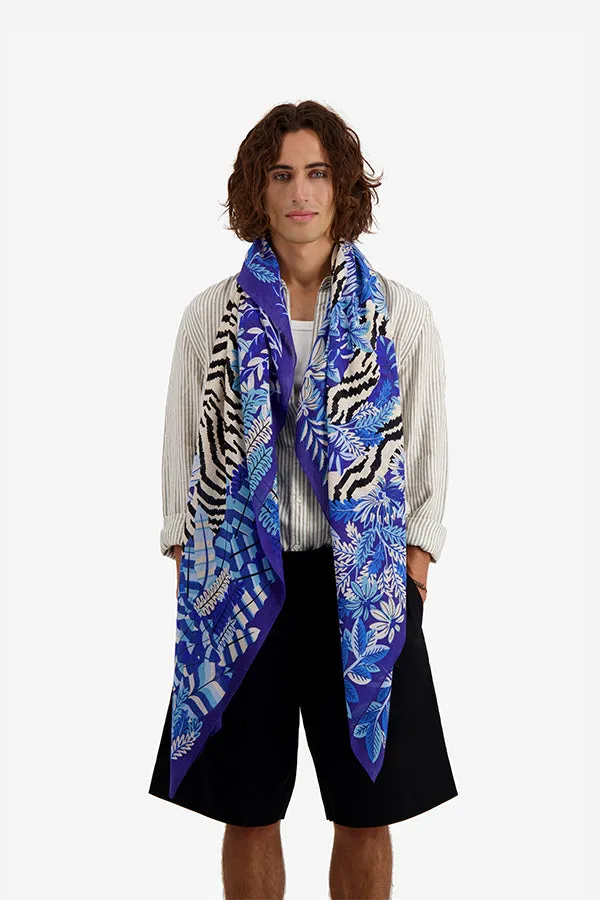 Inoui Editions BALKHACH BLUE SCARF