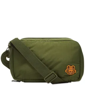 Kenzo Tiger Crest Shoulder BagKhaki