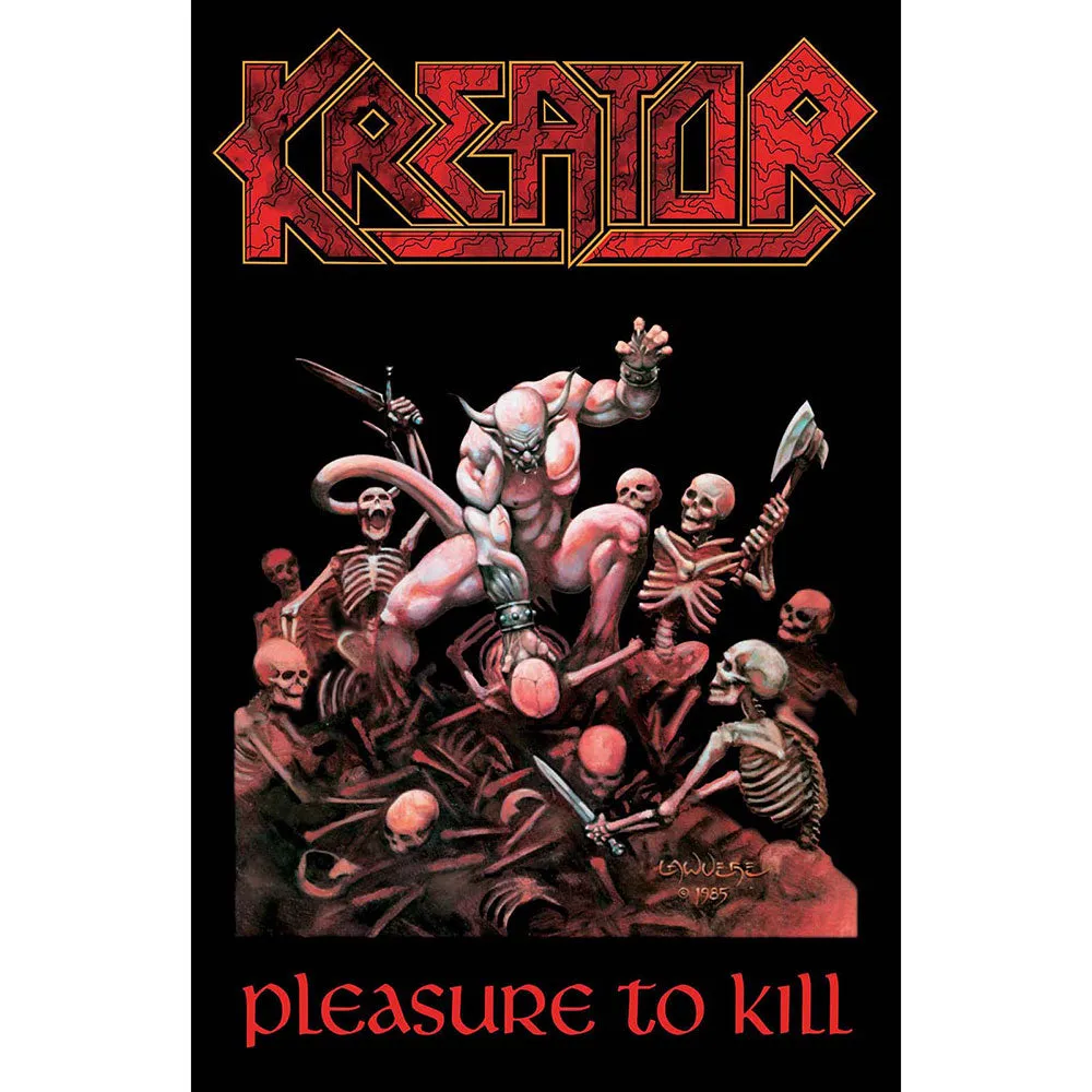 KREATOR: PLEASURE TO KILL FLAG