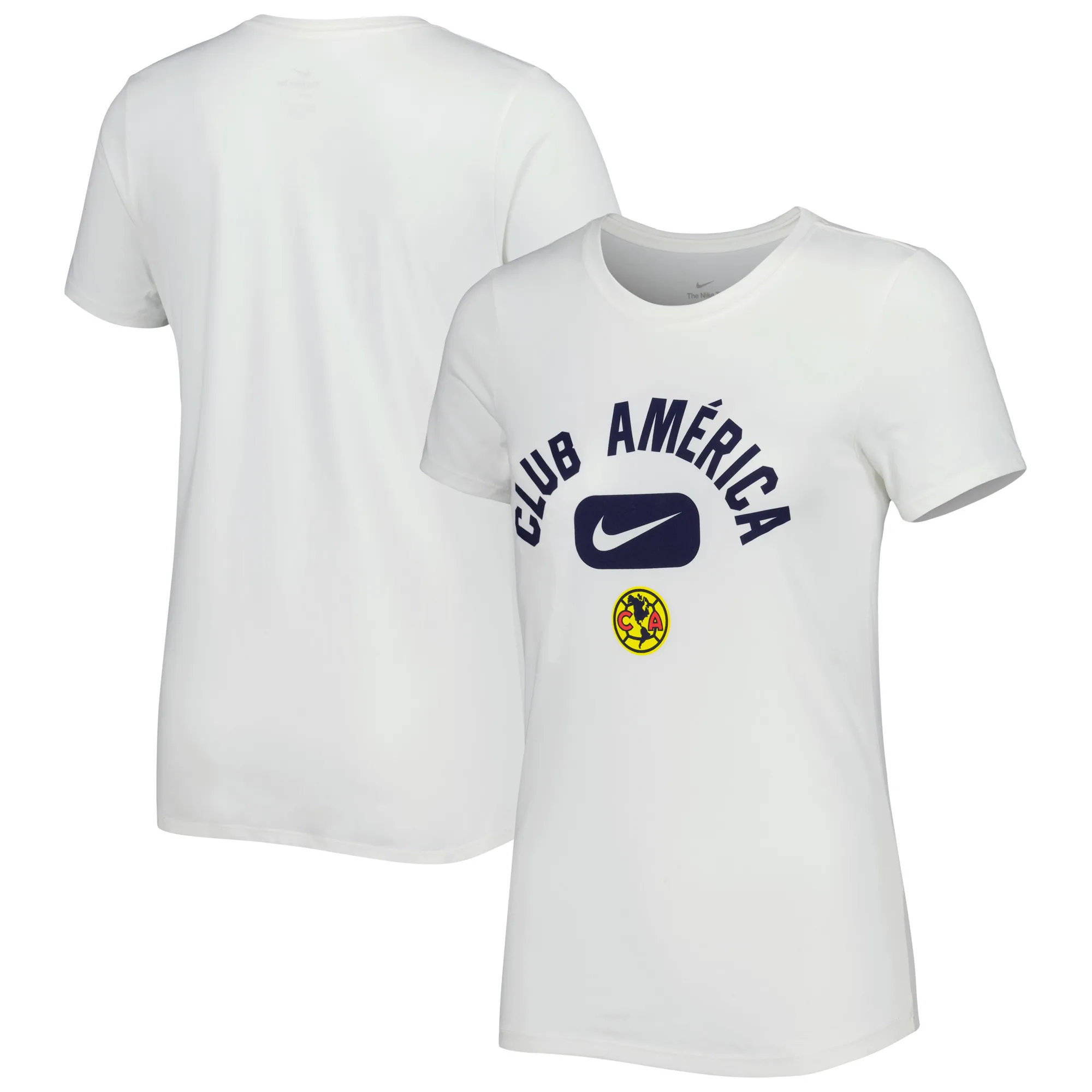 Lids Women's Nike White Club America Lockup Legend Performance T-Shirt