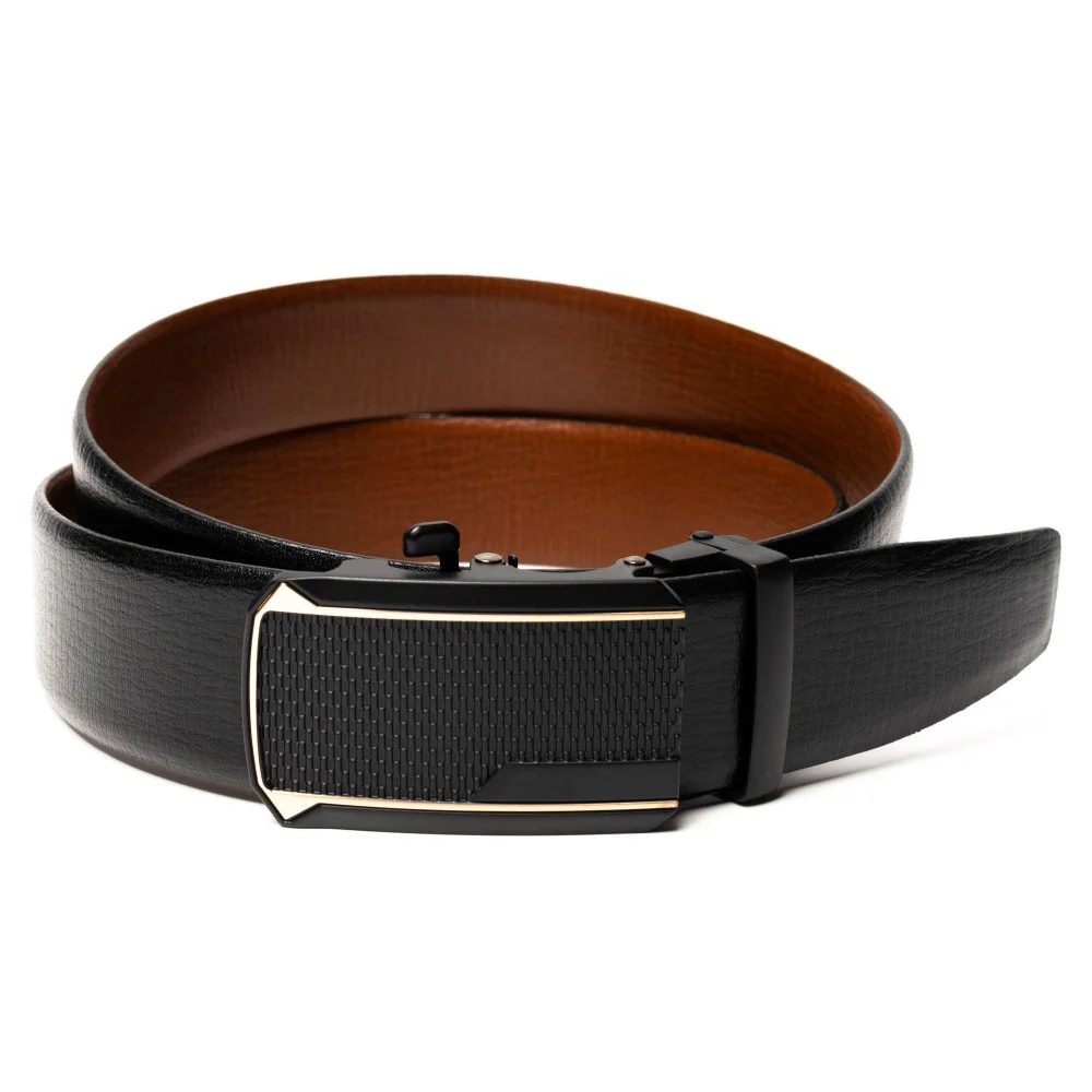 Men's Reversible Italian Leather Belt (LC1Z001)