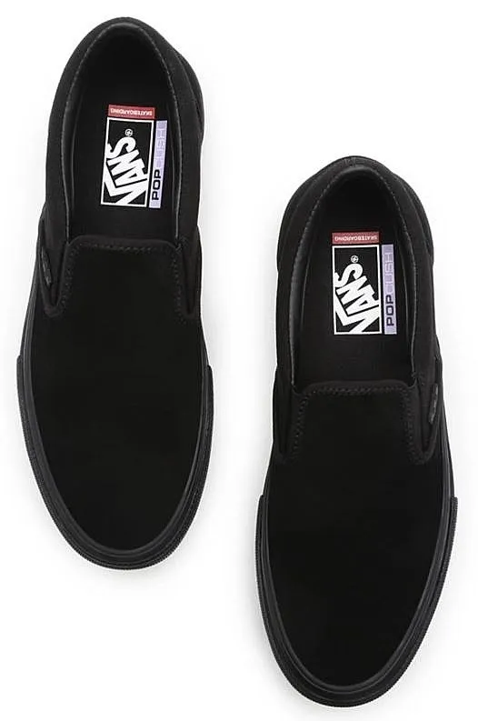 shoes Vans Skate Slip-On - Black/Black - men´s