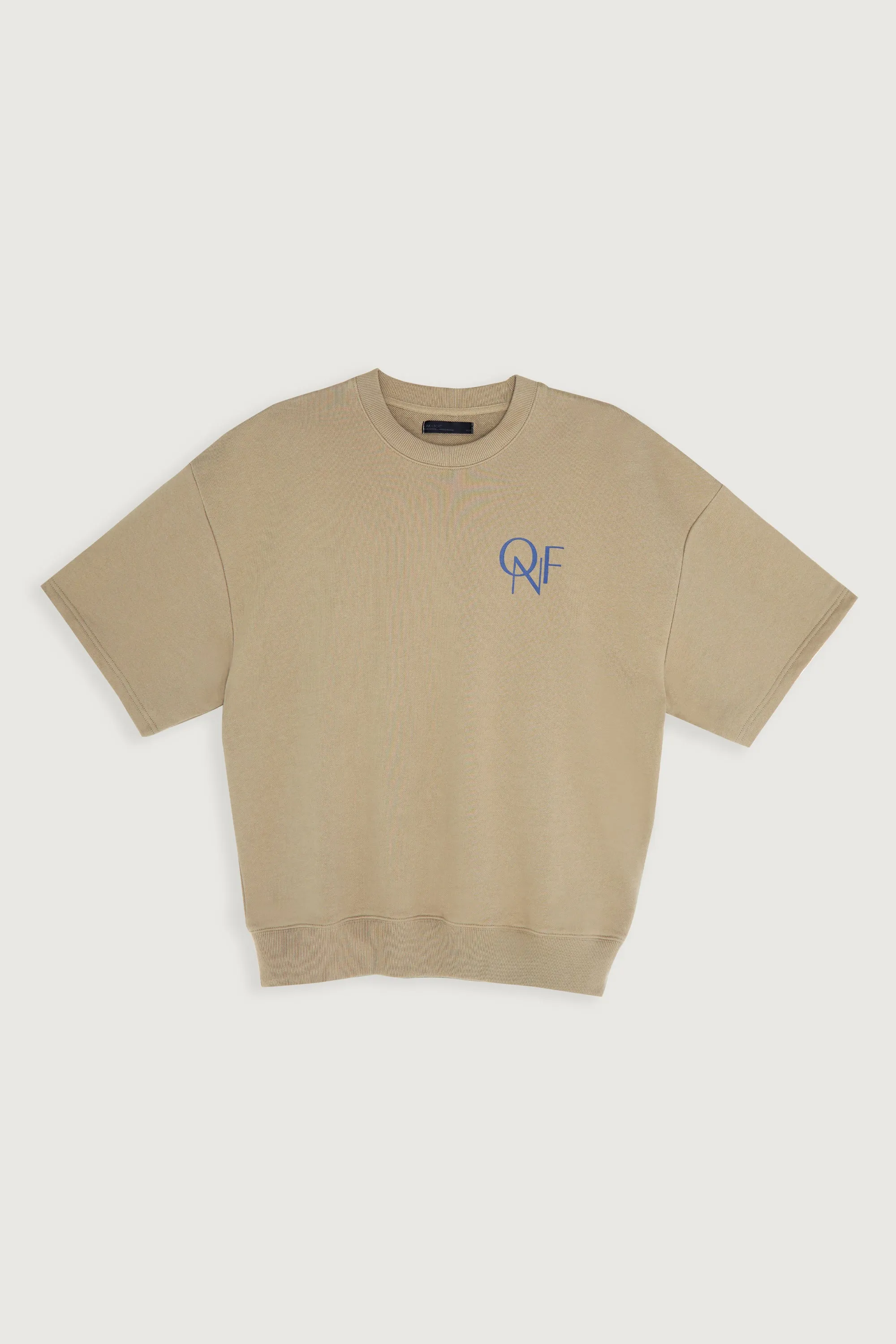 SHORT SLEEVE SWEATSHIRT