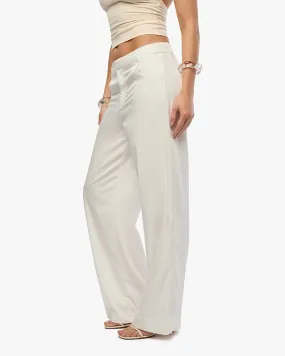 Straight Leg Pant | White
