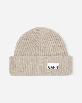 Structured Rib Beanie - Brazilian Sand
