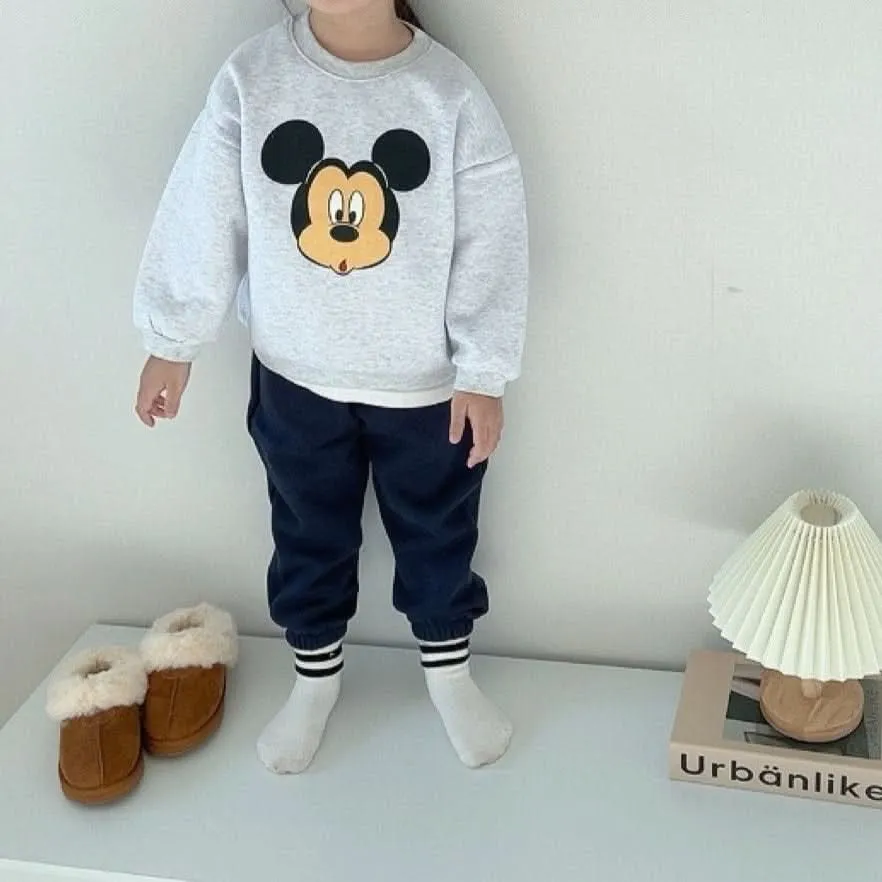 Toddler Disney Brushed Cotton Sweatshirt (1-5y) -4 Colors