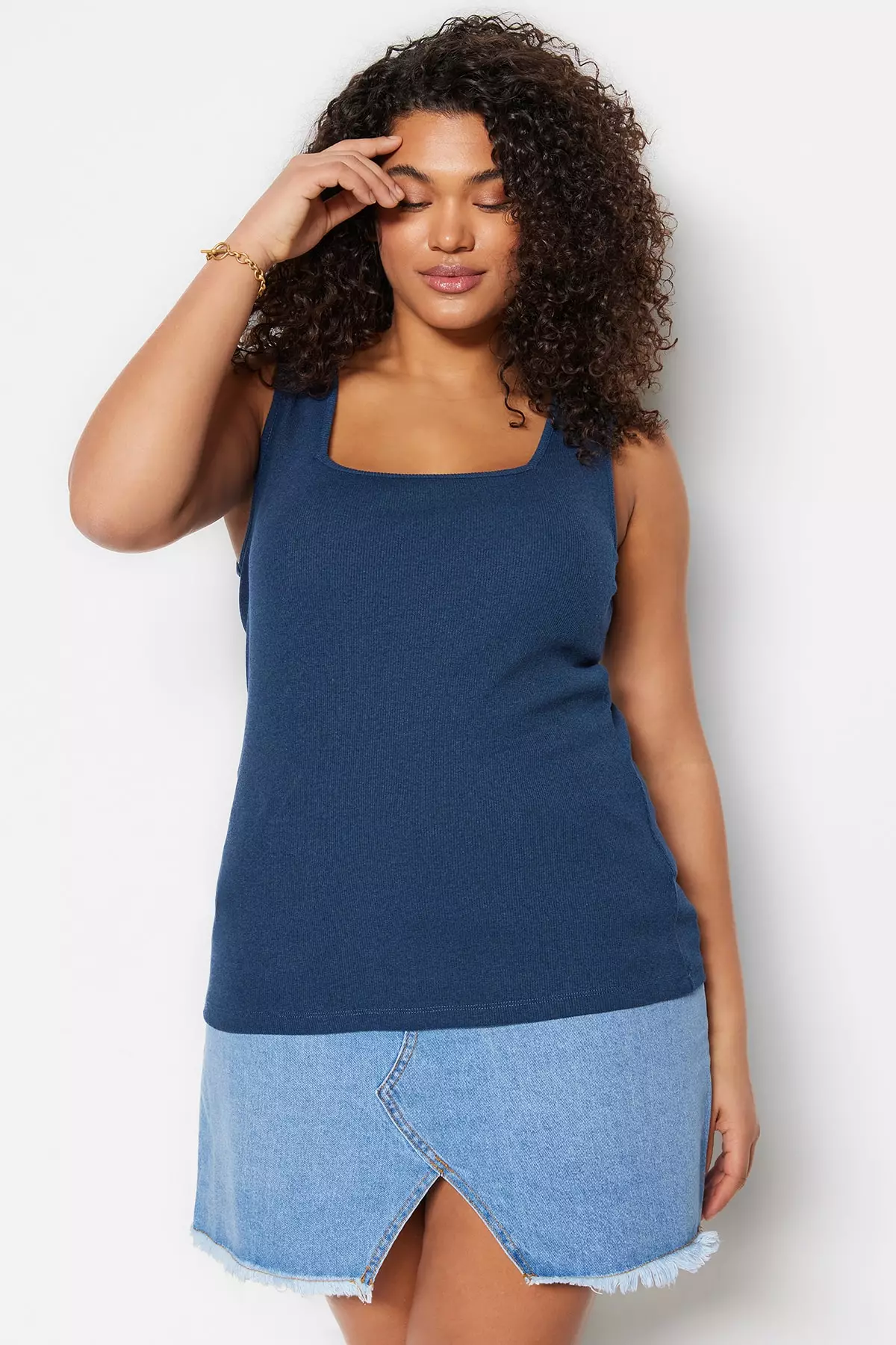 Trendyol Plus Size 2-Pack Tank Tops