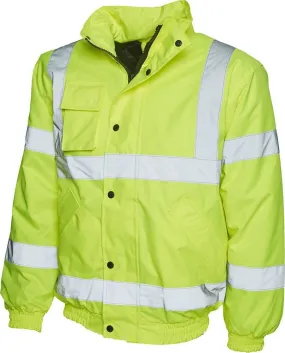 Uneek High Visibility Bomber Jacket