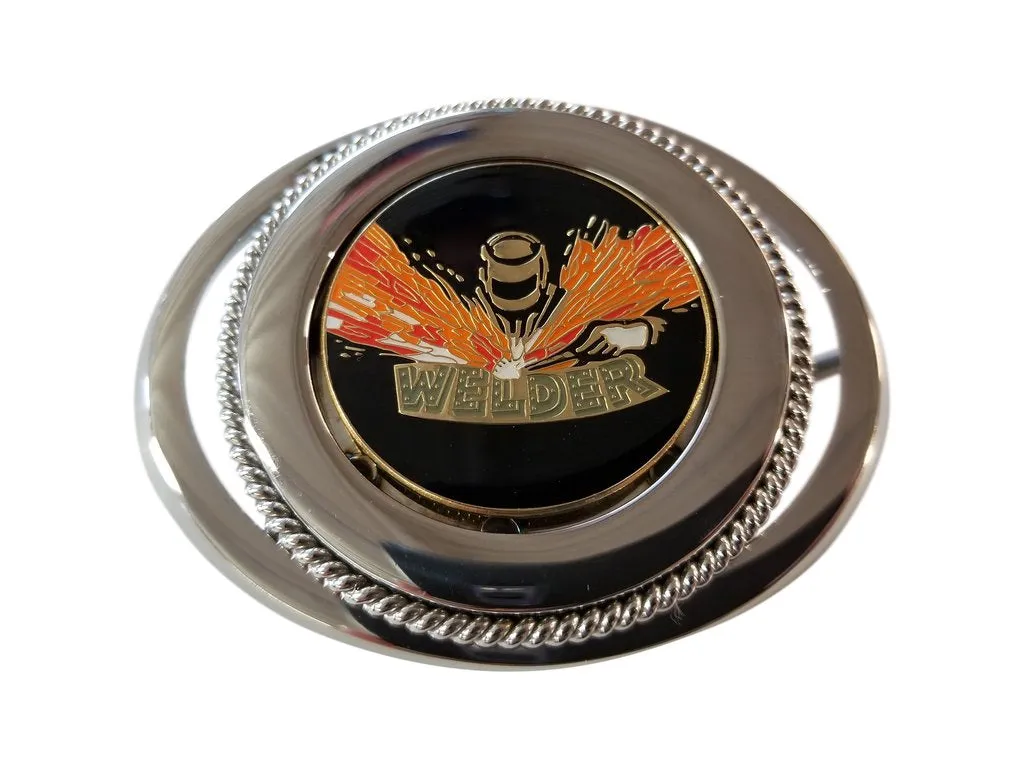 Union Welders Belt Buckle