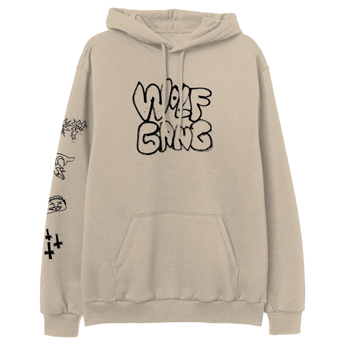 Wolf Gang Hoodie - Sand