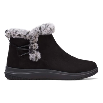 Women's Clarks Breeze Fur Shearling Flat Boots